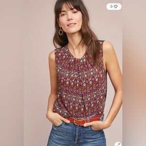 🤎 Anthropologie | Vanessa Virginia Wanderlust Top 🤎